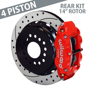 Wilwood Forged Narrow Superlite 4R Rear Big Brake Kit, 14