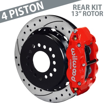 Wilwood Forged Narrow Superlite 4R Rear Big Brake Kit, 12.88