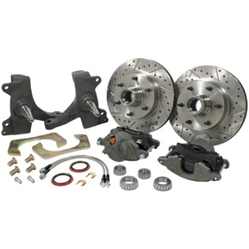 CPP Modular Spindle Front Brake Kit, 12" Rotors, 1963-70 C10 - 6370SWBK-5