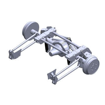 Porterbuilt 1973-87 C10 Rear Dropmember - Level 1 Mild, Airbag